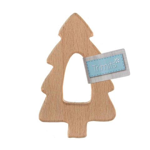 Christmas Craft Shape - Wooden Xmas Tree - Pack of 2