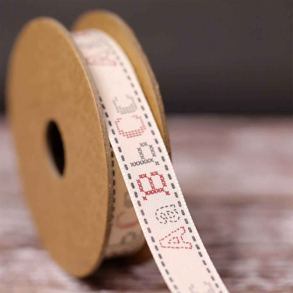 15mm ABC Baby Ribbon - Berisfords – Fabric and Ribbon