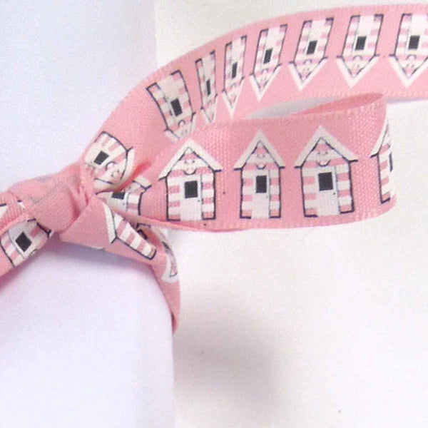 Pink Beach Hut Ribbon Collection - Berisfords - 6 metres