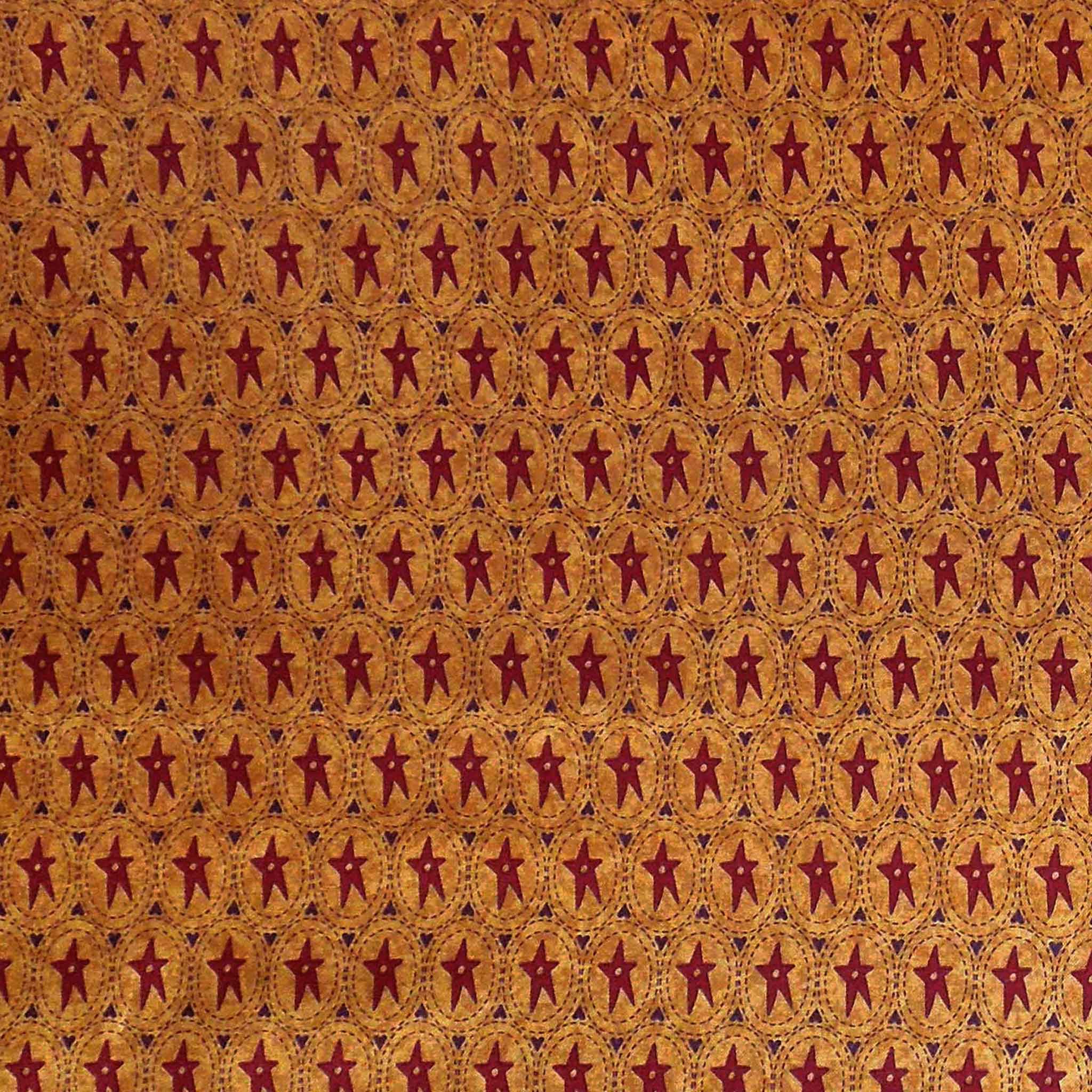 Stars and Hearts Fabric - Buggy Barn Bloomers - Henry Glass 1192