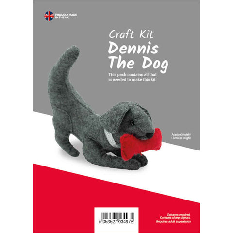 Dennis the Dog Felt Craft Kit - Jomil FK37