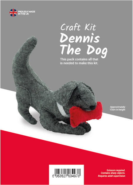 Dennis the Dog Felt Craft Kit - Jomil FK37