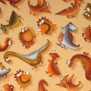 Kid's Large Dinosaur Fabric by Timeless Treasures