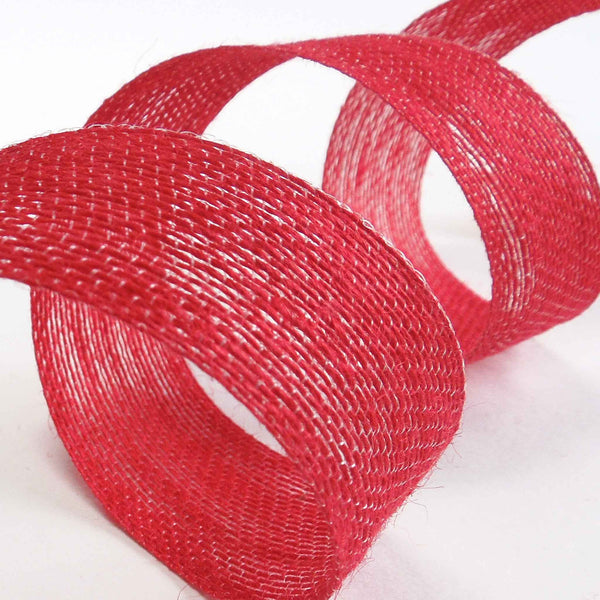 38mm Hessian Tape - Red