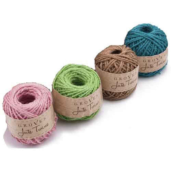 2mm Jute Twine Cord Natural Groves - 27 metres