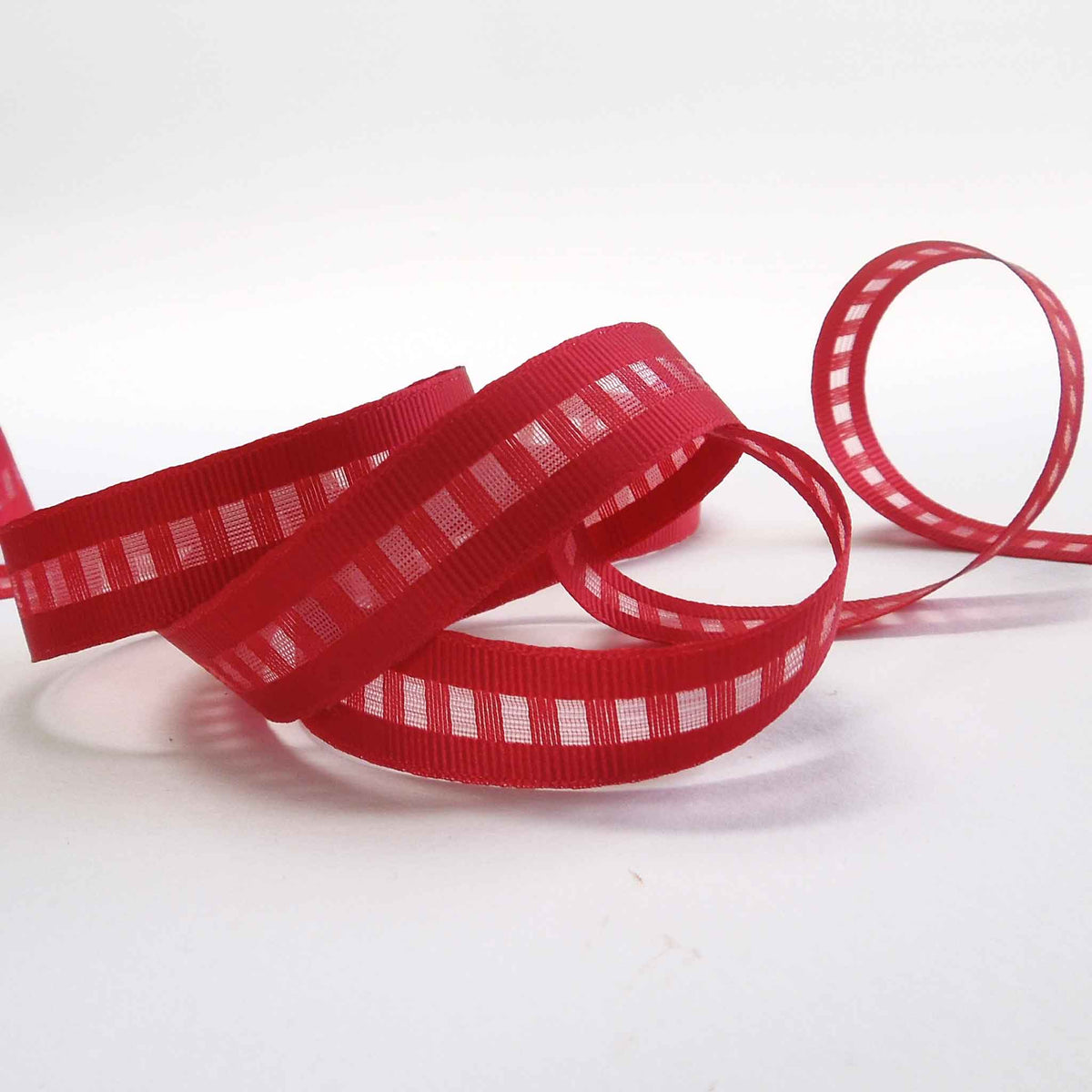 Ladder Ribbon - Red - Berisfords - 15mm – Fabric and Ribbon
