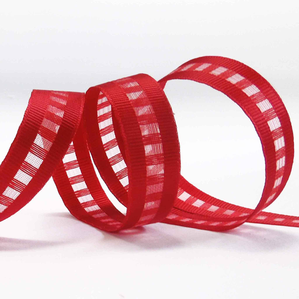 Ribbon Rodes Ladder Ribbon - Red - Berisfords - 15mm – Fabric and Ribbon
