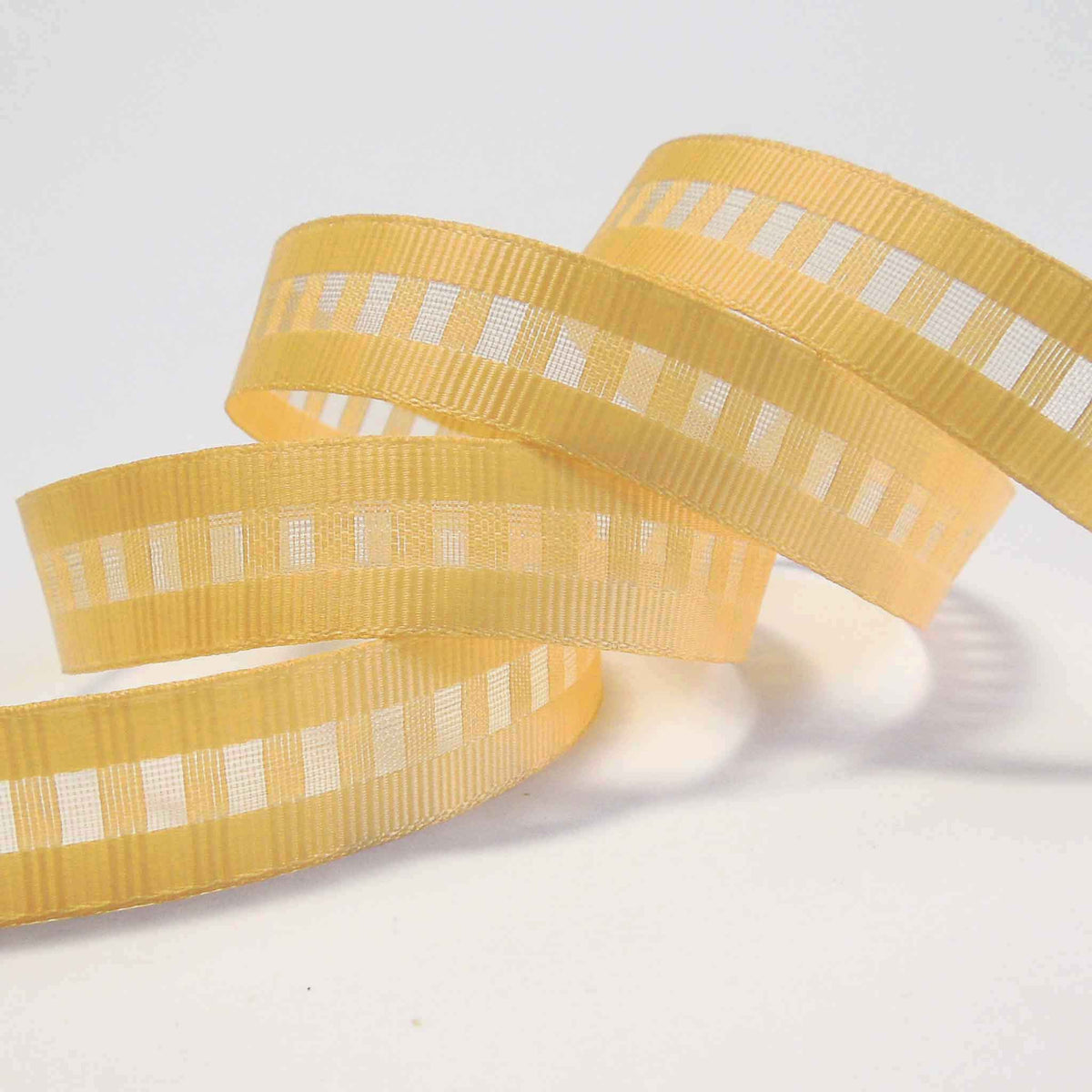Ladder Ribbon - Honey Gold - Berisfords - 15mm - 25mm – Fabric and Ribbon