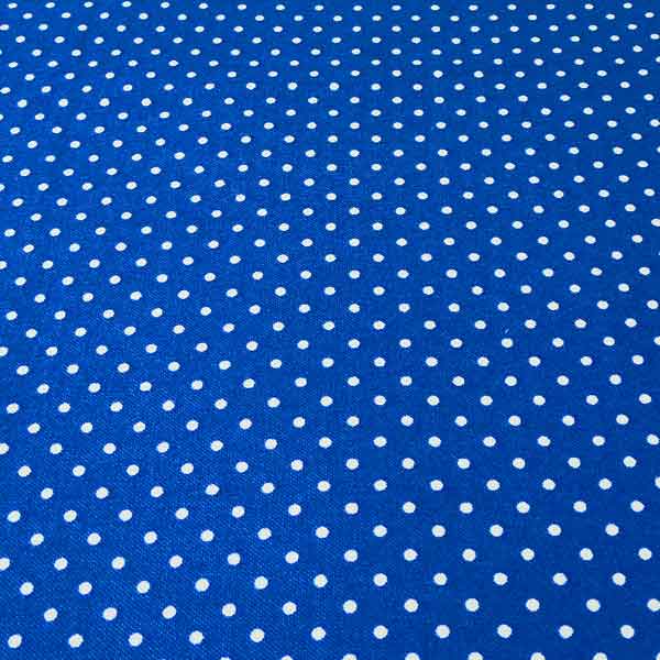 Small Polka Dot Royal Blue - Cotton Fabric
