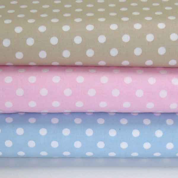 Polka Dot Baby Pink - Cotton Fabric