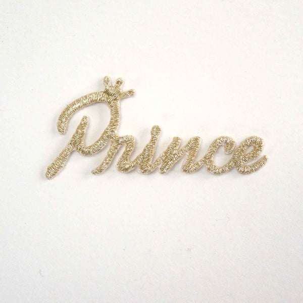 Prince Motif Iron or Sew On - Trimits