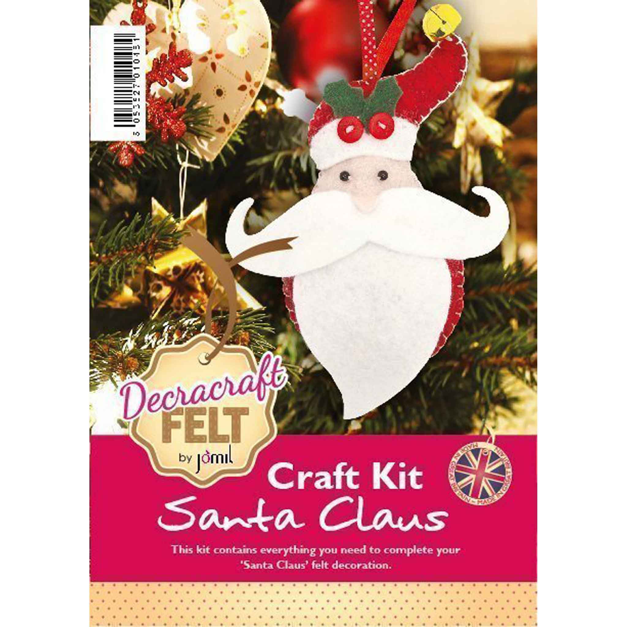 Santa Claus Felt Craft Kit - Jomil FK6