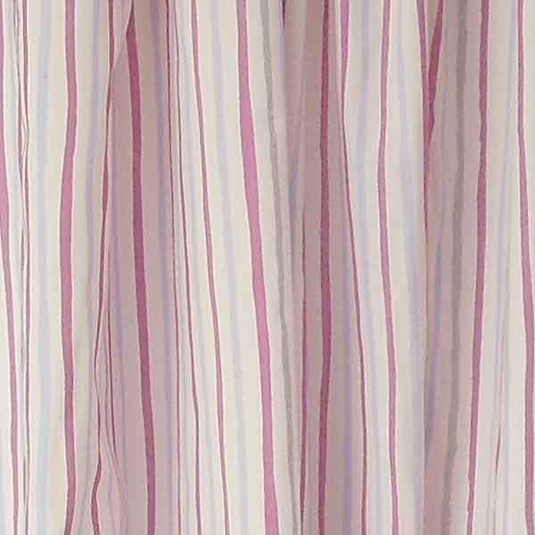 Shimmer Stripe Lilac Silver Purple Furnishing Fabric and Clarke - All At Sea Collection