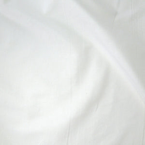 Plain Poplin Cotton Fabric White - Rose & Hubble