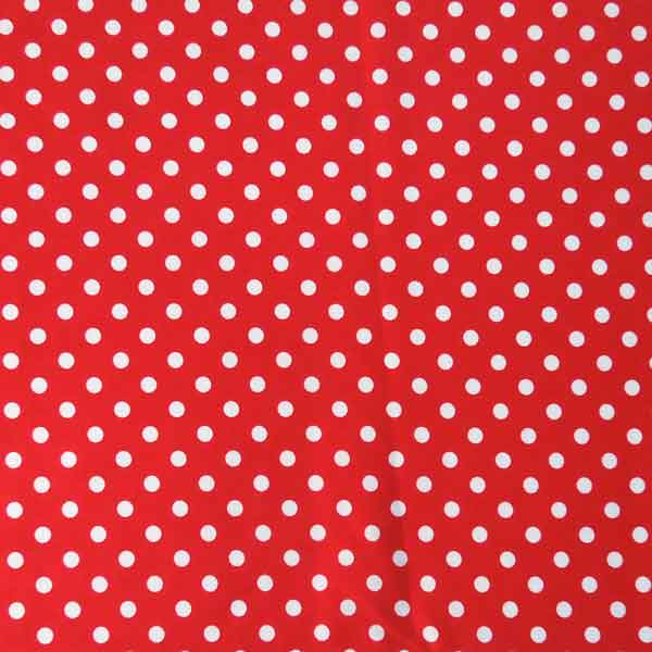 Polka Dot Red - Cotton Fabric