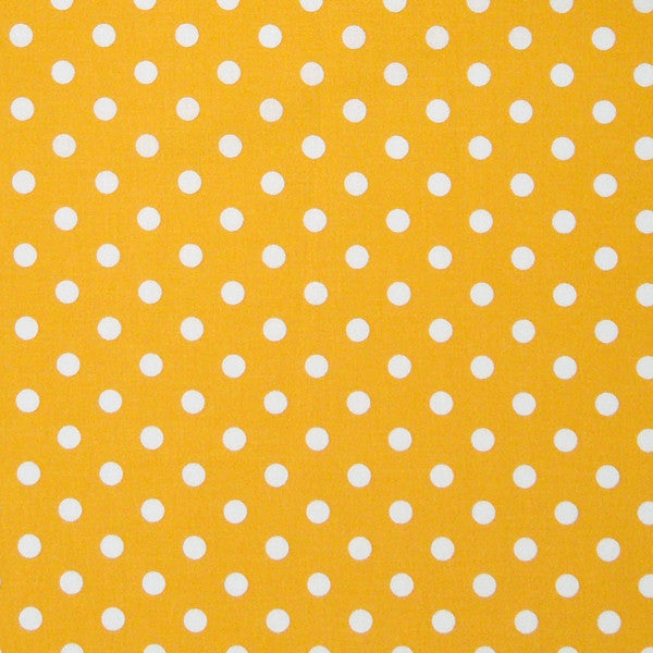 Polka Dot Gold - Cotton Fabric