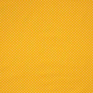 Small Polka Dot Gold - Cotton Fabric